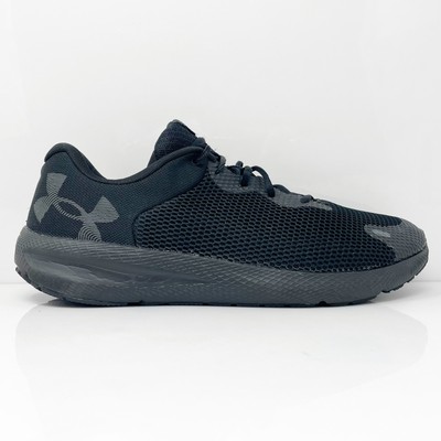 

Кроссовки Under Armour Mens Charged Pursuit 2 3025134-002 Черные кроссовки Sz14, Черный, Charged Pursuit 2