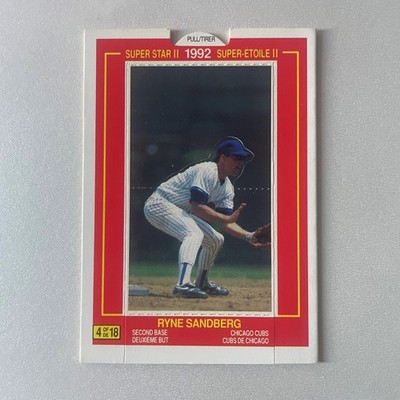 1992 Post Super Star II #4 Ryne Sandberg