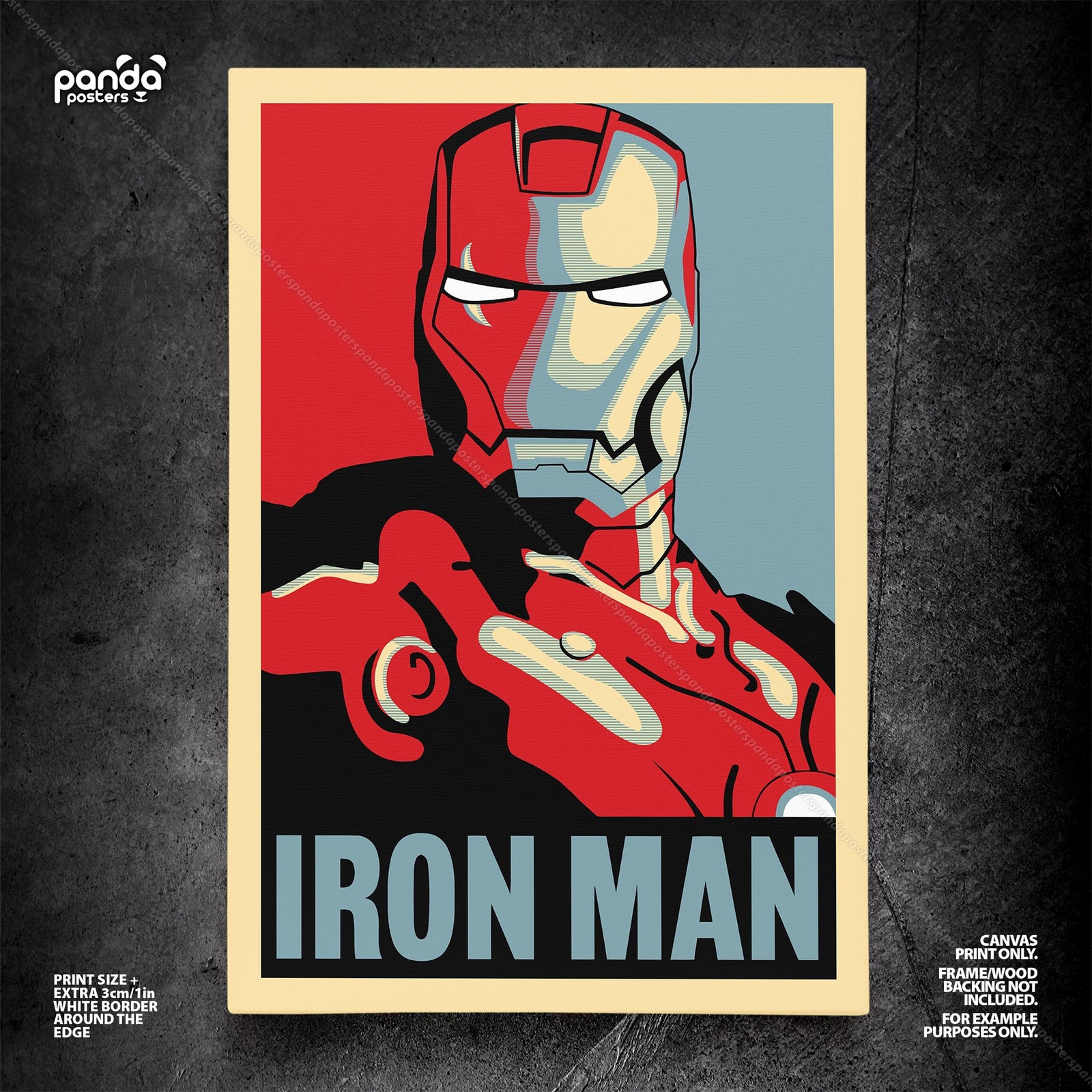 Man Hope Poster Canvas As Seen In Iron Man 2 Avengers Tony Stark Art Print