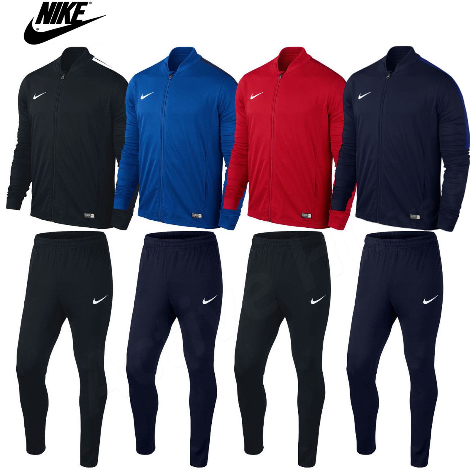 boys black nike tracksuit bottoms