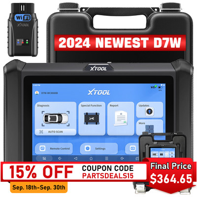 2024 XTOOL D7W Wireless WIFI Car Bidirectional Scanner Full System Diagnostic