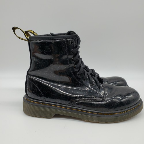 靴 Dr. Martens size 43 Dr Martens Youth Size 2 M Red Leather 8 Eye Lace Up Comfort