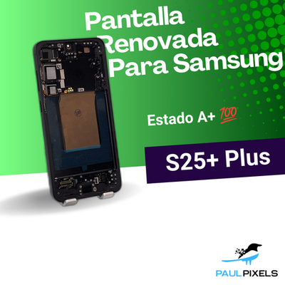 Pantalla Display OLED Completa para Samsung Galaxy S25+ Plus Renovado ✅