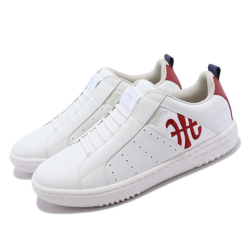 

Мужские повседневные туфли без шнурков Royal Elastics Icon 2.0 White Tango Red Blue 06523-015, Белый, Icon 2.0