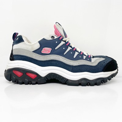 

Skechers Womens Energy Wave Linxe 13400W Blue Повседневная обувь Размер кроссовок 8.5, Синий, Energy Wave Linxe