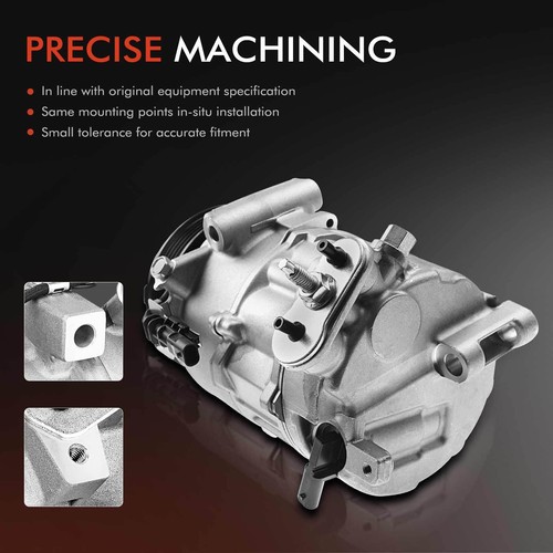 AC Compressor with Clutch for Chevrolet Malibu 2016-2022 L4 1.5L Sedan ...