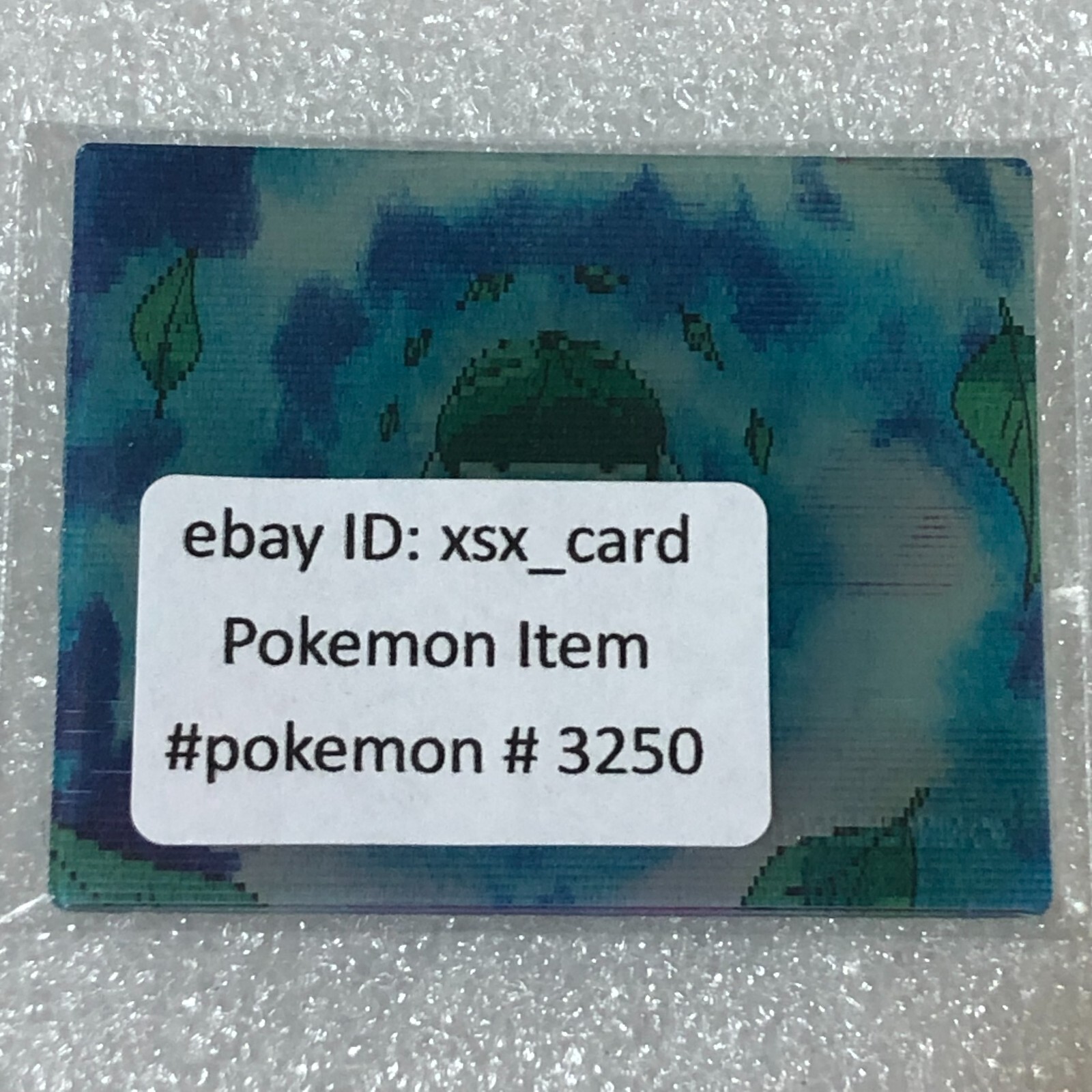 めい　0331 Pokemon Vintage Japanese Meiji 3D Lenticular Plastic Card No