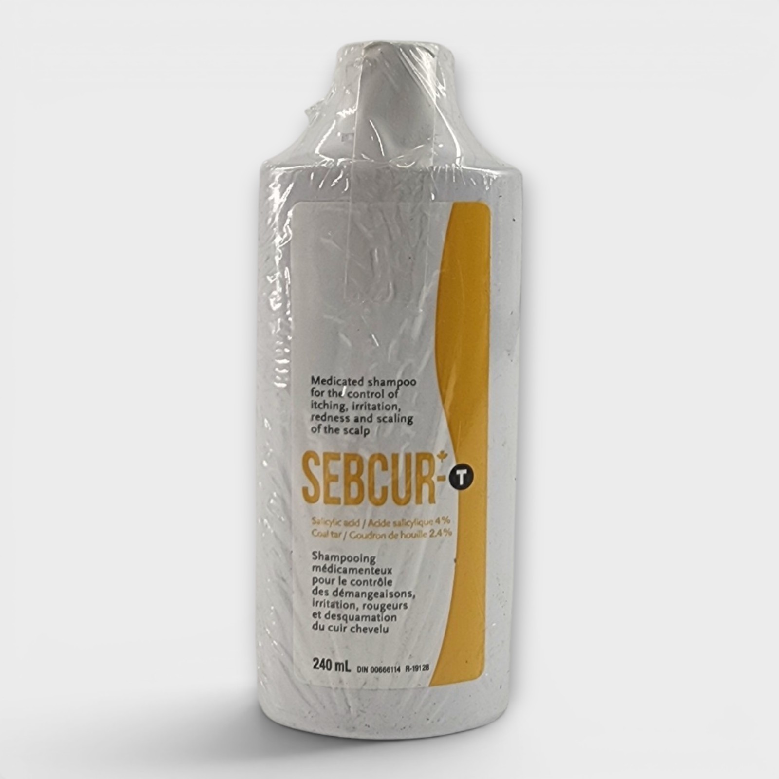 Sebcur-T Medicated Shampoo Therapeutic Scalp & Dandruff Care 240 mL