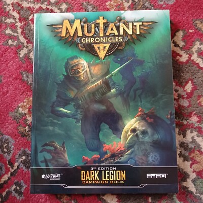 Modiphius: 2d20 Campaign Book for Mutant Chronicles 3rd Edition - DARK LEGION