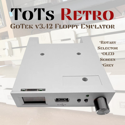 Commodore 1581 CMD FD 2000 4000 Amiga GOTEK Drive V3.42 M435 / 0.91 Screen