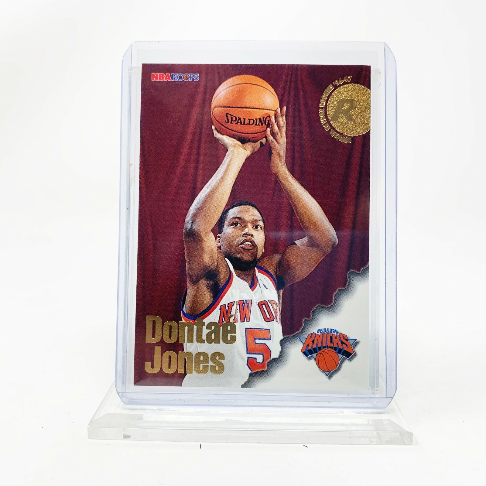 Dontae Jones Rookie - 1996/97 Skybox NBA Hoops - New York