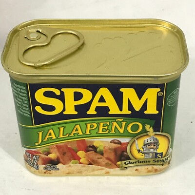 Collectable SPAM Glorious JALAPENO Tin - Collectable Can    BBD 12/18