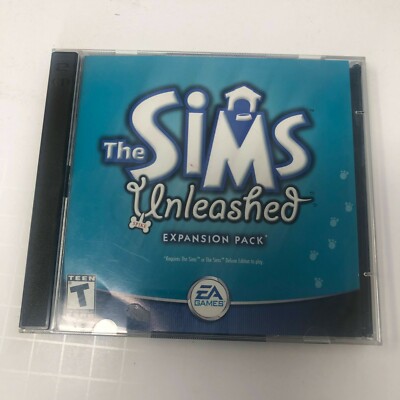 7Sims: Unleashed Expansion Pack (PC, 2002) 2 Discs With Key