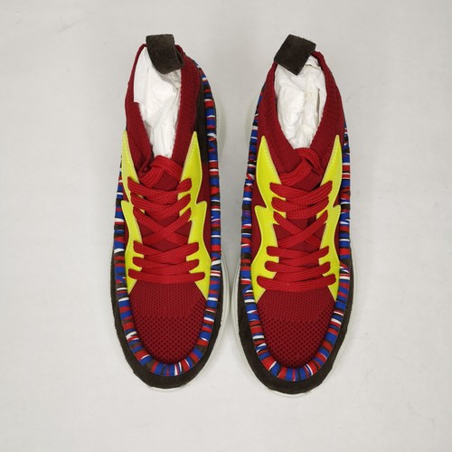 Pre-owned Valentino Garavani Rockstud Sneaker Toe Men's Us 8 Eur 41 $995 In Multicolor