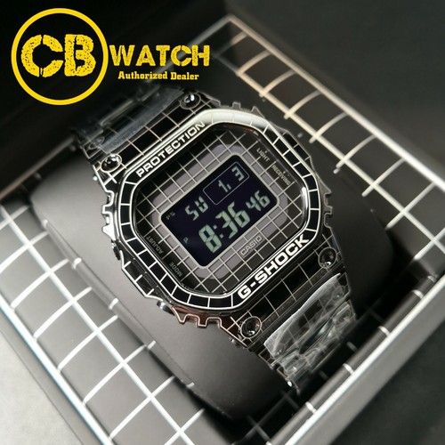 Pre-owned Casio G-shock Bluetooth Radio Wave Solar Gmw-b5000cs-1 Made In Japan