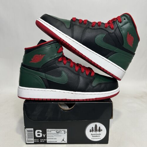 Nike Air Jordan 1 Retro High OG GS “Gucci” 332558-025 6Y Nike Air Jordan 1 Retro High OG GS “Gucci” 332558-025 6Y