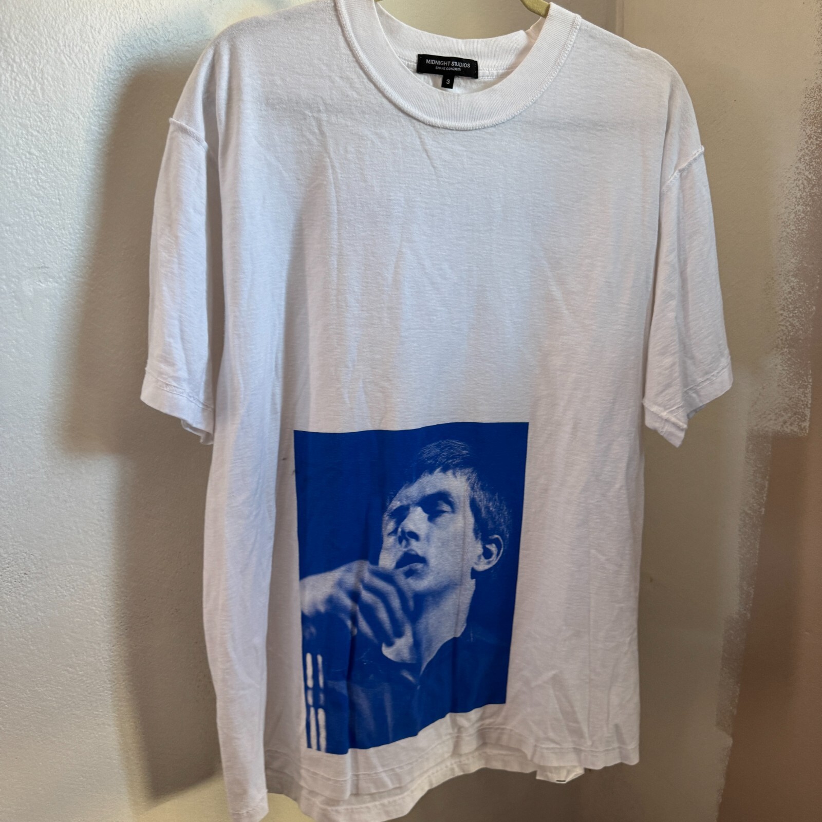 ミュージシャン GOD ONLY KNOWS Photo Sea T-Shirt ミュージシャン GOD ONLY KNOWS PHOTO PRINT T-SHIRT GOD ONLY