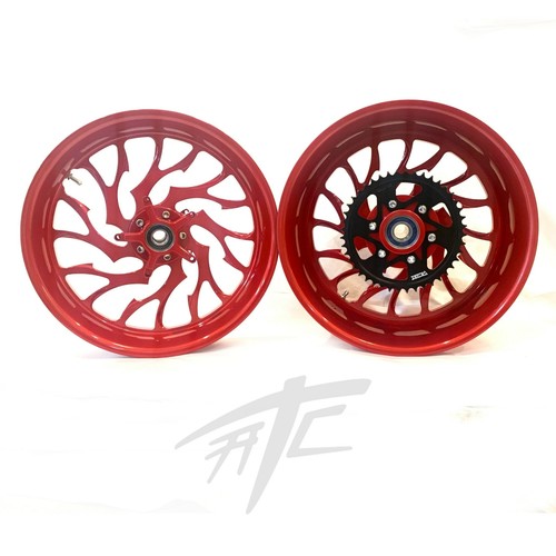 菓子 RR NINJA 300 FAT TIRE CANDY PRO RED HELLIAN WHEELS 12-20