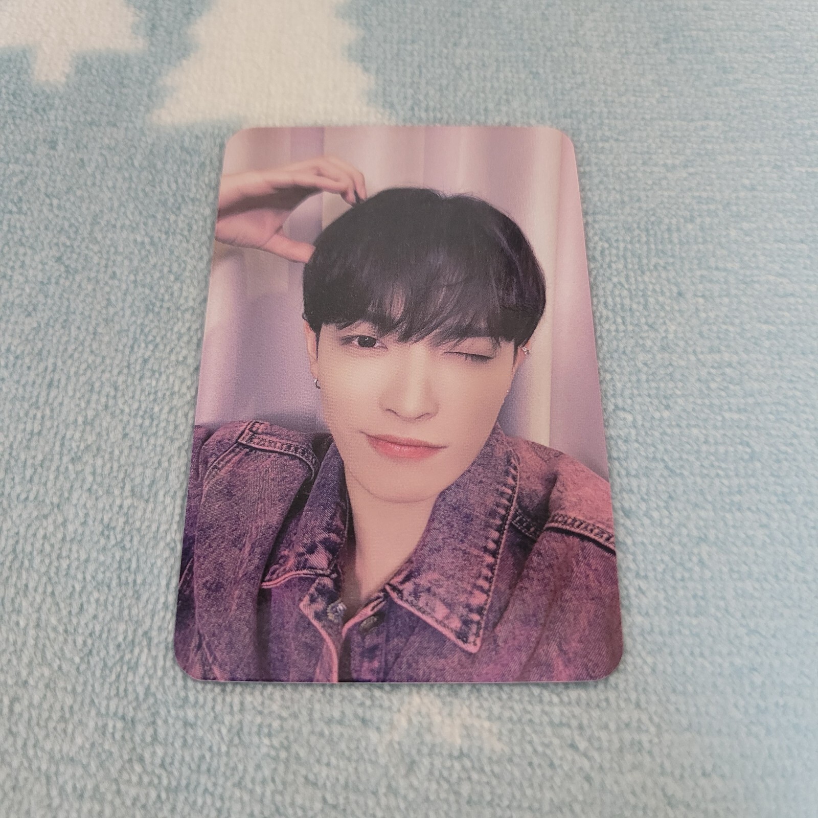 K-POP+アジア ATEEZ - ATEEZ SOUNDWAVE HONGJOONG RARE Photo POB Hong Joong Soundwave Pop-up 2nd Lucky Draw Photocard Ateez