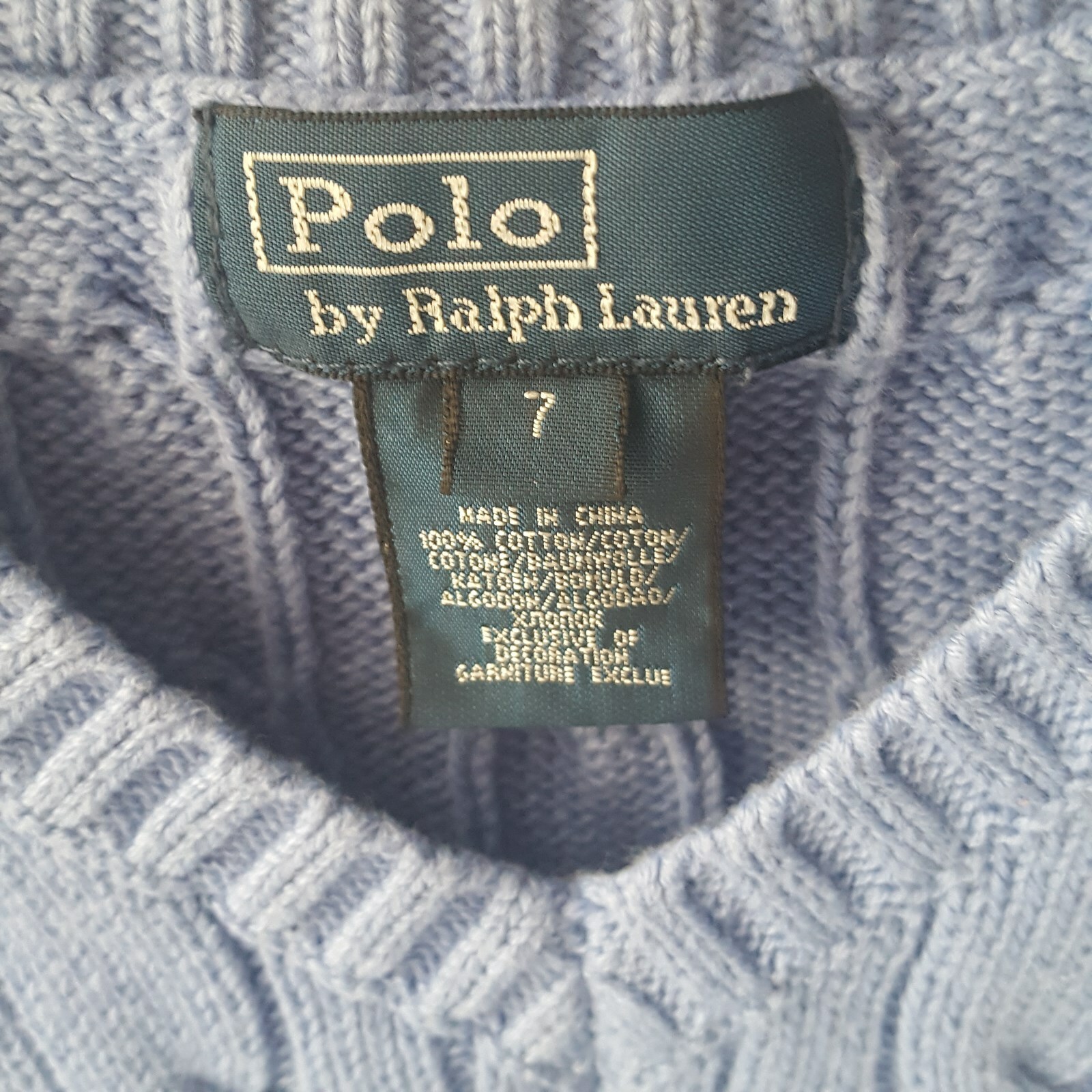 Ralph Lauren Boys Blue Size 7 Vest