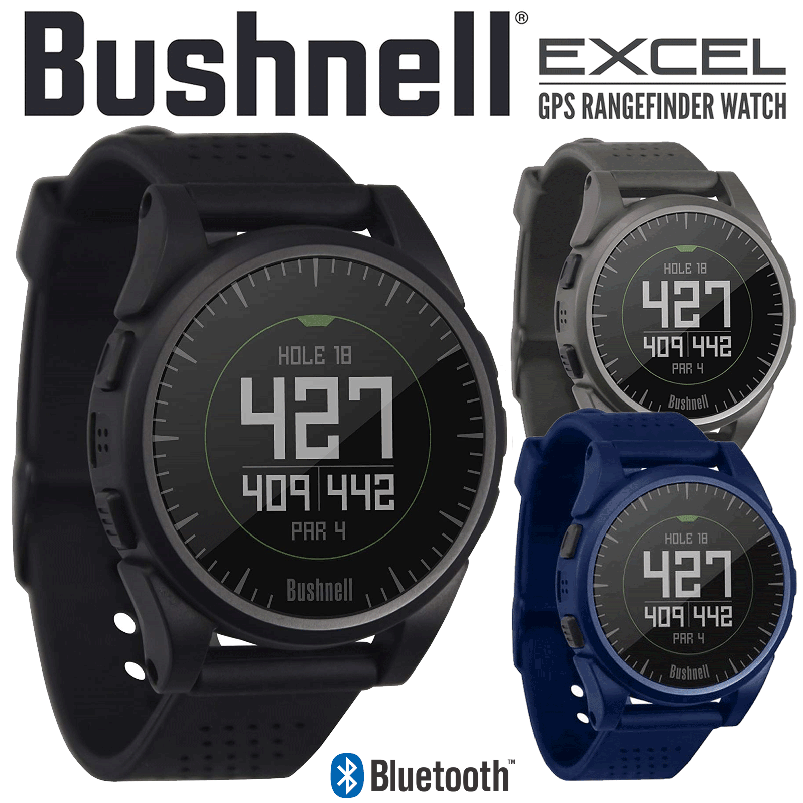 BUSHNELL NEO EXCEL GOLF GPS Bluetooth® SMART WATCH ALL COLOURS @ £100 OFF RRP | eBay