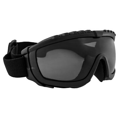 Burning Man Special  Ballistech Goggles Fit Over Glasses Shatterproof Smoke Lens