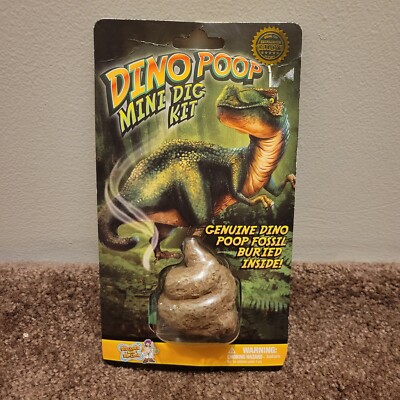 National Geographic Dinosaur Poop Mini Fossil Dig Kit Learning Educational Toy