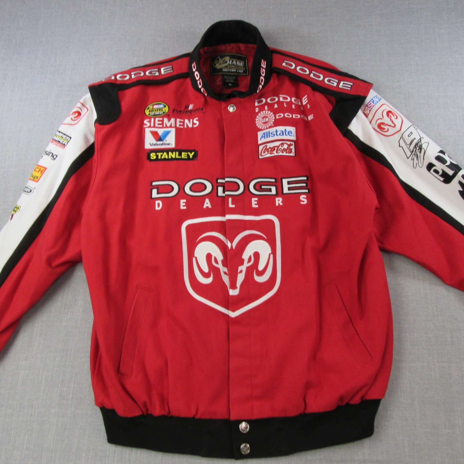 NASCAR CHASE AUTHENTICS レースジャケット L NASCAR Chase Authentics Drivers Line Jimmy Johnson Lowe's