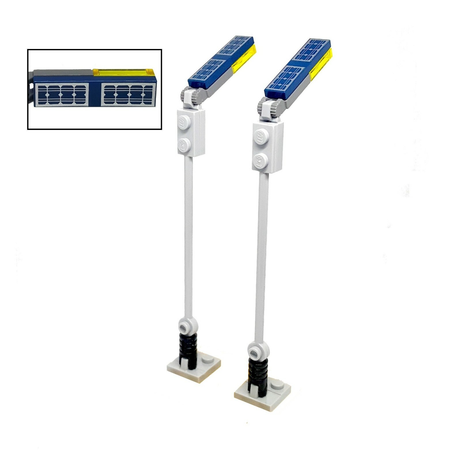 With Solar Panels Town Train City Scenery