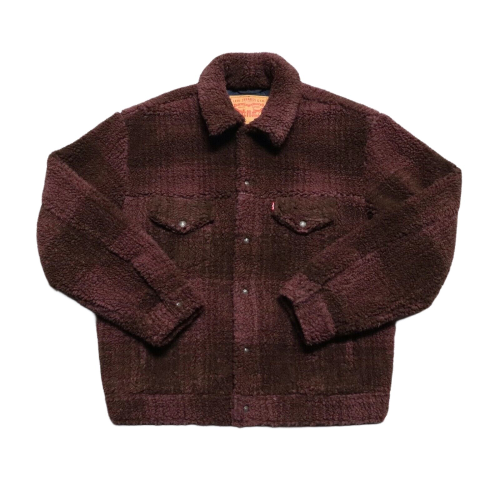Levi's Cozy Vintage Relaxed Fit Sherpa Trucker Jacket Color