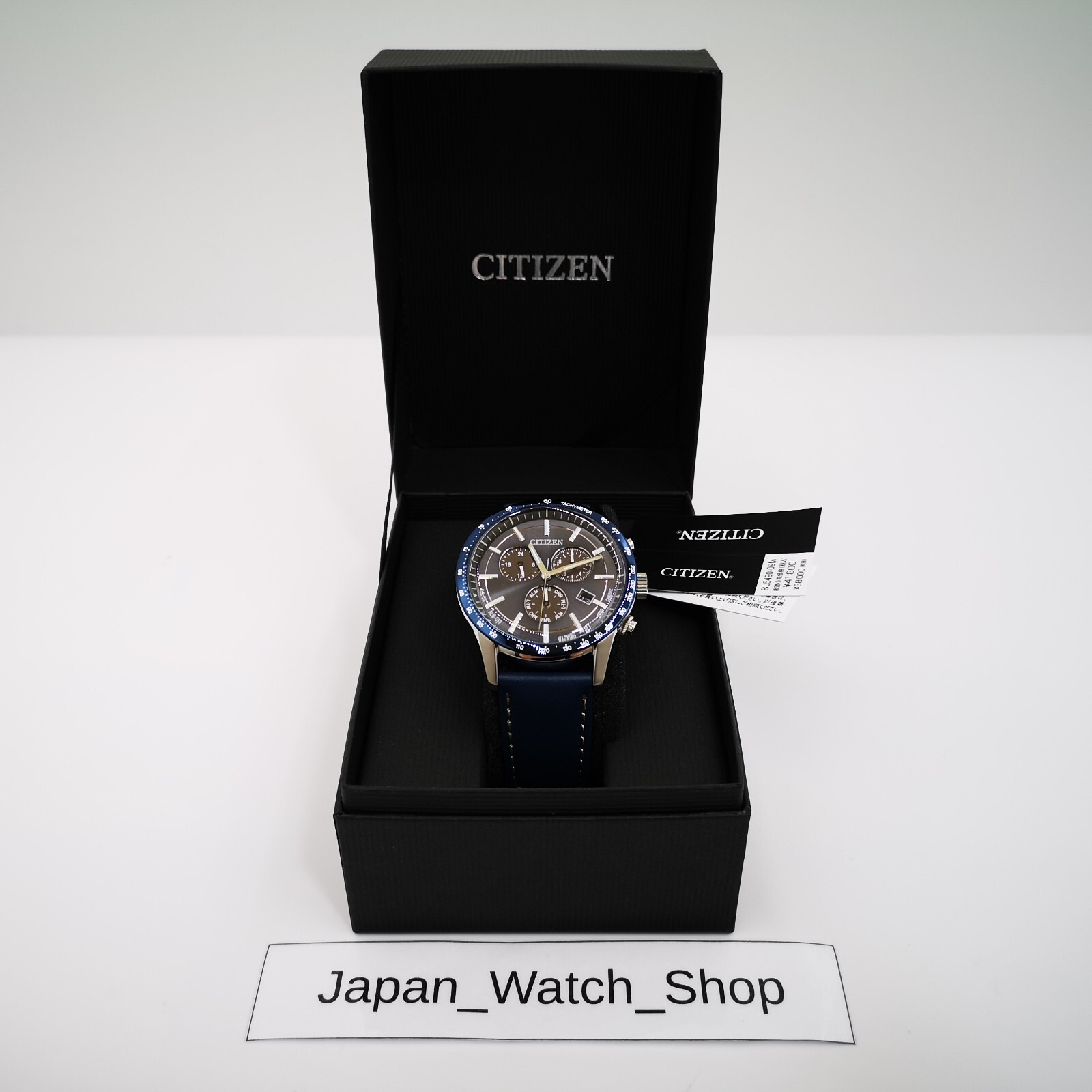Pre-owned Citizen Collection Eco-drive Bl5490-09m Chronograph Men's Watch In Box
