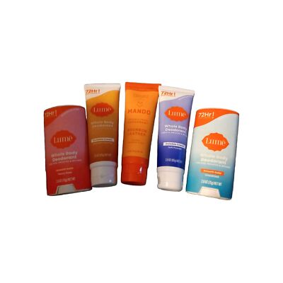 Lume Whole Body Deodorant Lot With Mando
