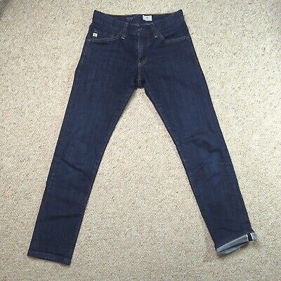 AG Adriano Goldschmied The Tellis Blue Jeans Mens 28R Selvedge Stretch Denim