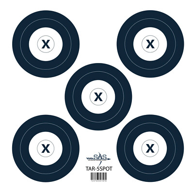 Southland Archery Supply SAS 10-Ring Paper Target Face