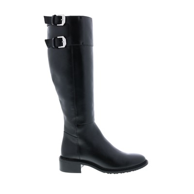 

Черные кожаные женские сапоги до колена на молнии Aquatalia Orsyn Calf 34L3792-BLK 5, Черный, Aquatalia Orsyn Calf