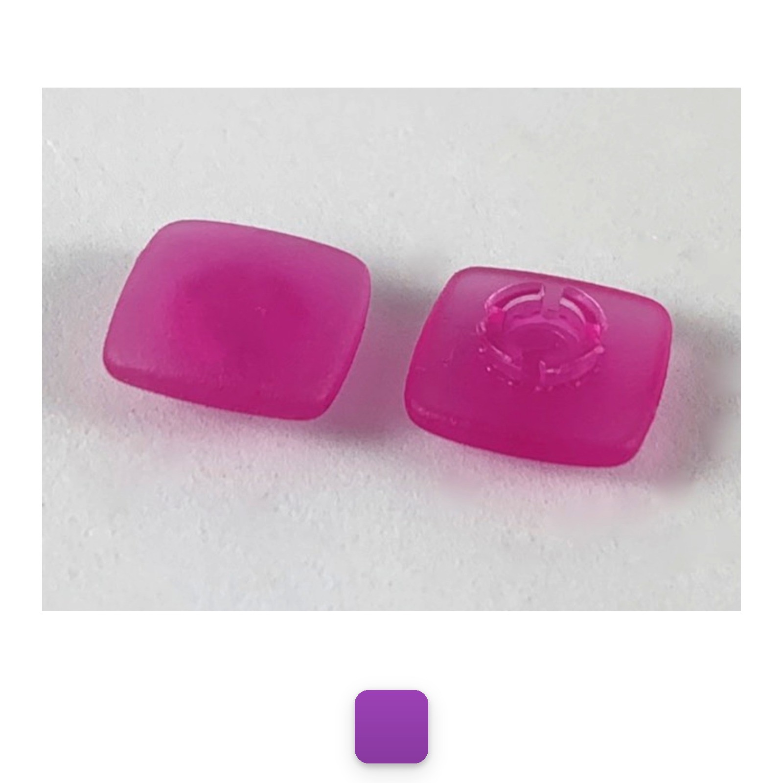 1x LEGO Clikits, Symbol quadratisch 2 x 2 klein mit Pin…
