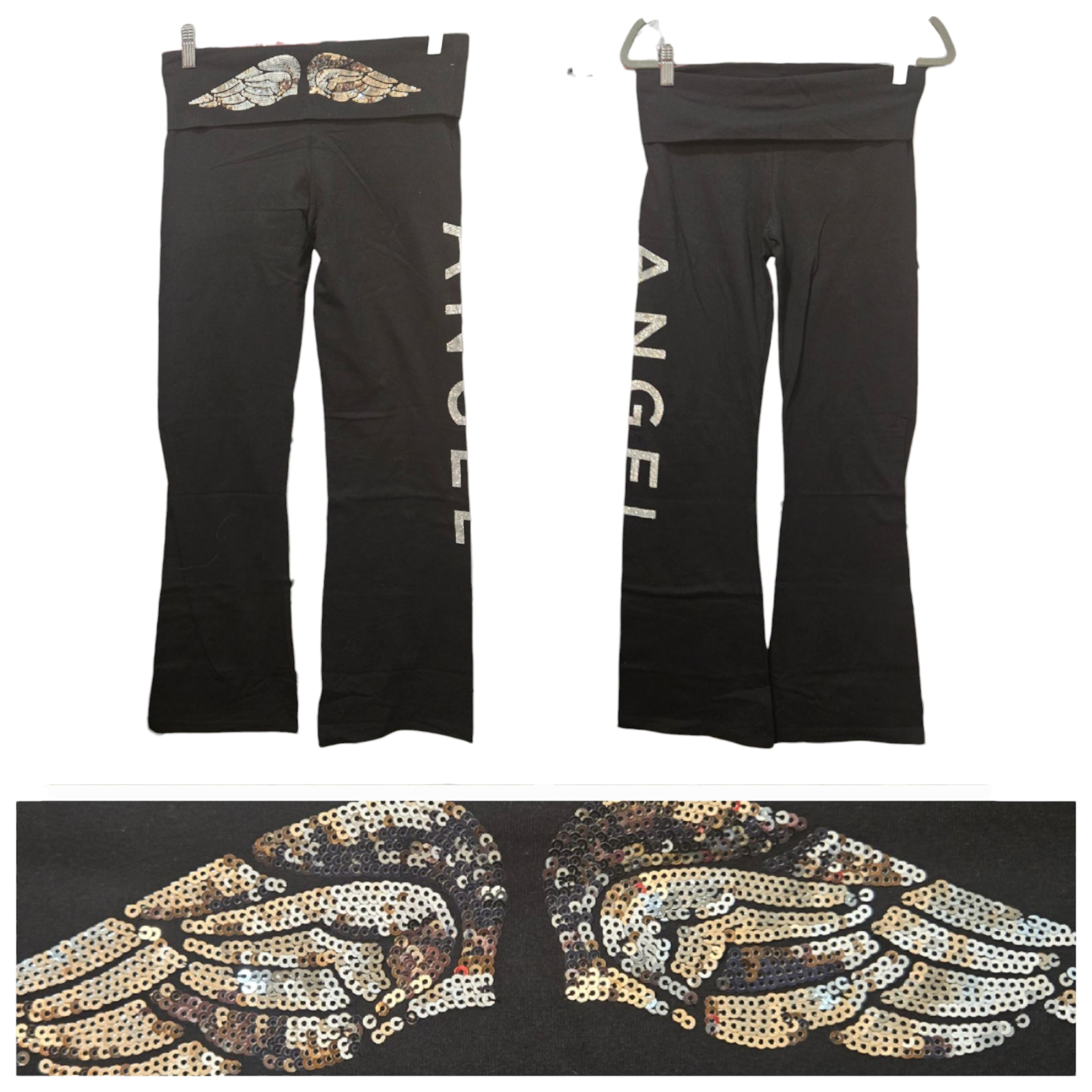 Victoria&#39;s Secret - victoria&#39;s Secret ヨガ Victoria's Secret VS Vintage Foldover Yoga Pants Flare