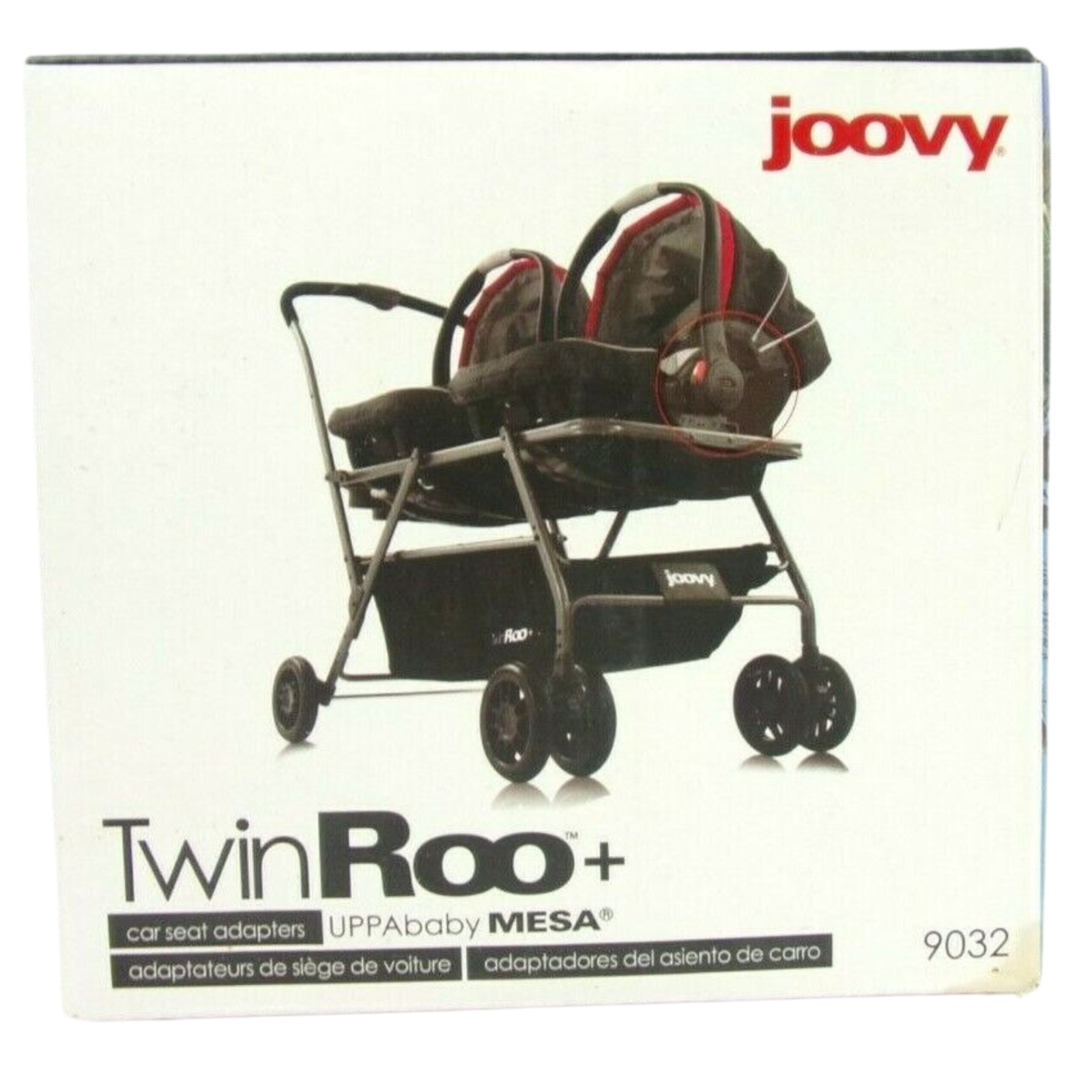 Joovy twin roo 2025 car seat adapter