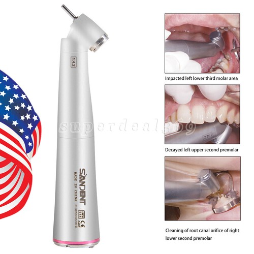 NSK Style Dental 1:4.2 Increasing 45 Degree LED Contra Angle Surgical handpiece
