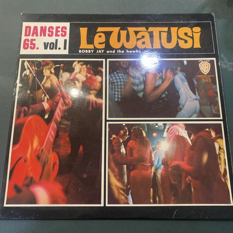 Le Watusi Bobby Jay And The Hawks Danses 65 Lp33 Tours Vinyle StÃ©RÃ©O Lpw 1 525