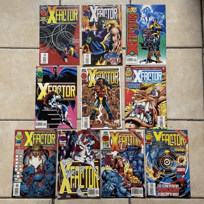 X-Factor 112 113 114 115 121 122 125 126 127 131 Marvel Comic Book Lot of 10
