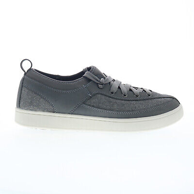 Drew Buzz 40994-43 Мужские серые широкие кожаные кроссовки на шнуровке Lifestyle Sneakers