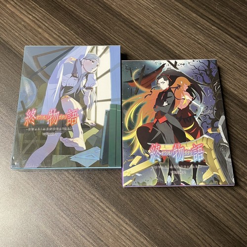 Owarimonogatari Volumes 1 + 2 Aniplex USA Blu-Ray Box Set