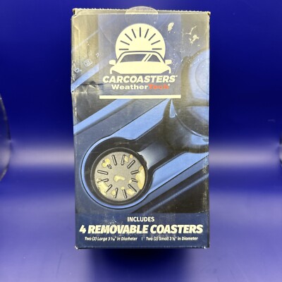 WeatherTech CarCoasters Easy Clean Cup Holder Shield 4 Pack removable coaster