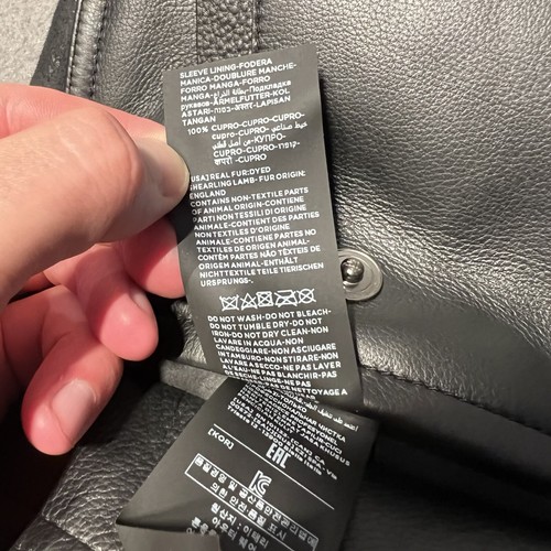 Pre-owned Tom Ford Shearling Jacket In All Sizes In Black