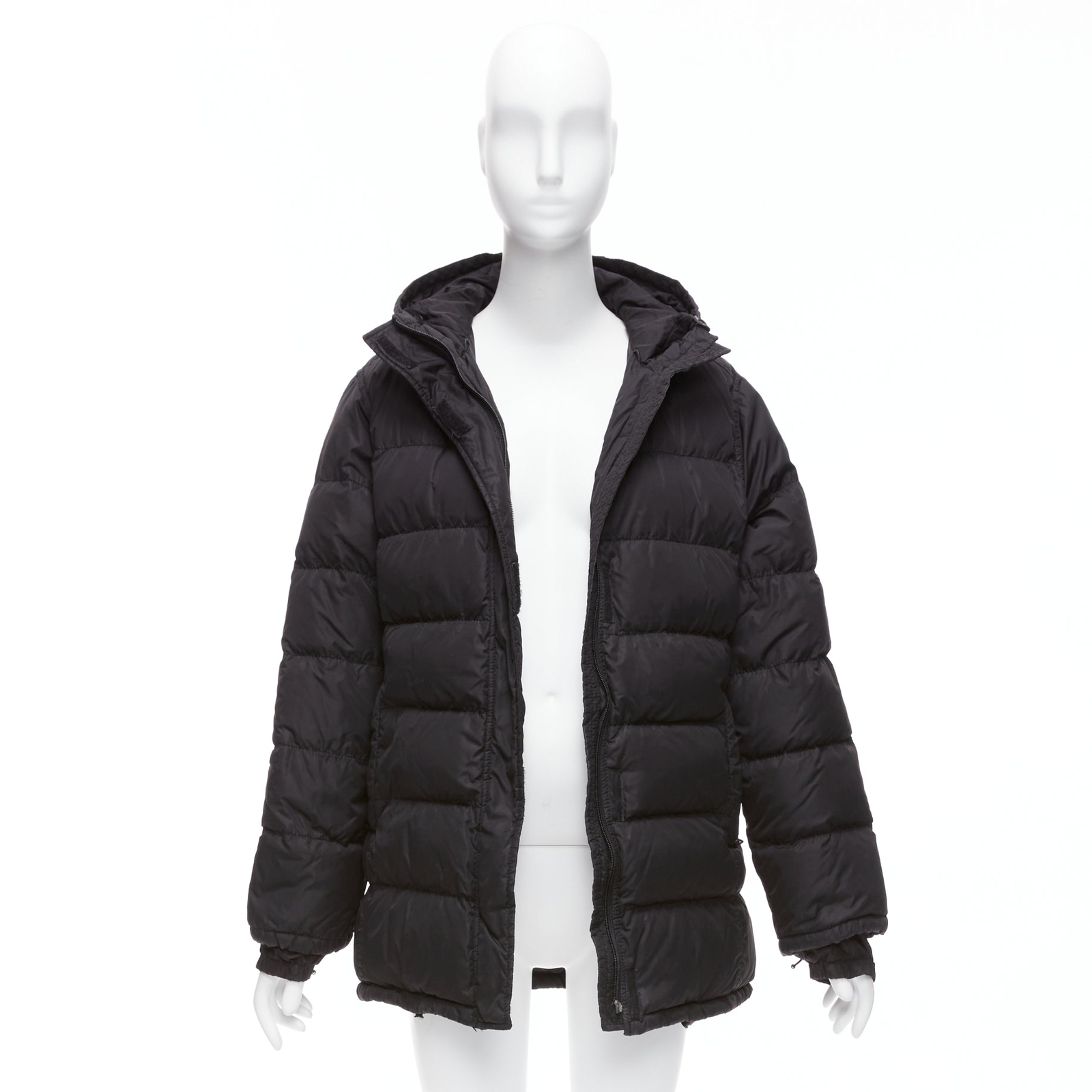 PRADA SPORTS hooded high neck jacket