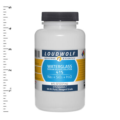 Sodium Silicate 8 Oz Reagent Grade 41% Solution USA SELLER