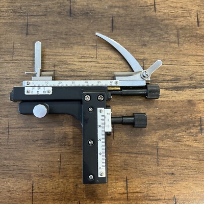 Mechanical X-Y Moveable Stage for Microscope, Microscope Caliper Moveable )z