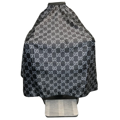 Barber and hair stylist Salon Barbershop cape Black White