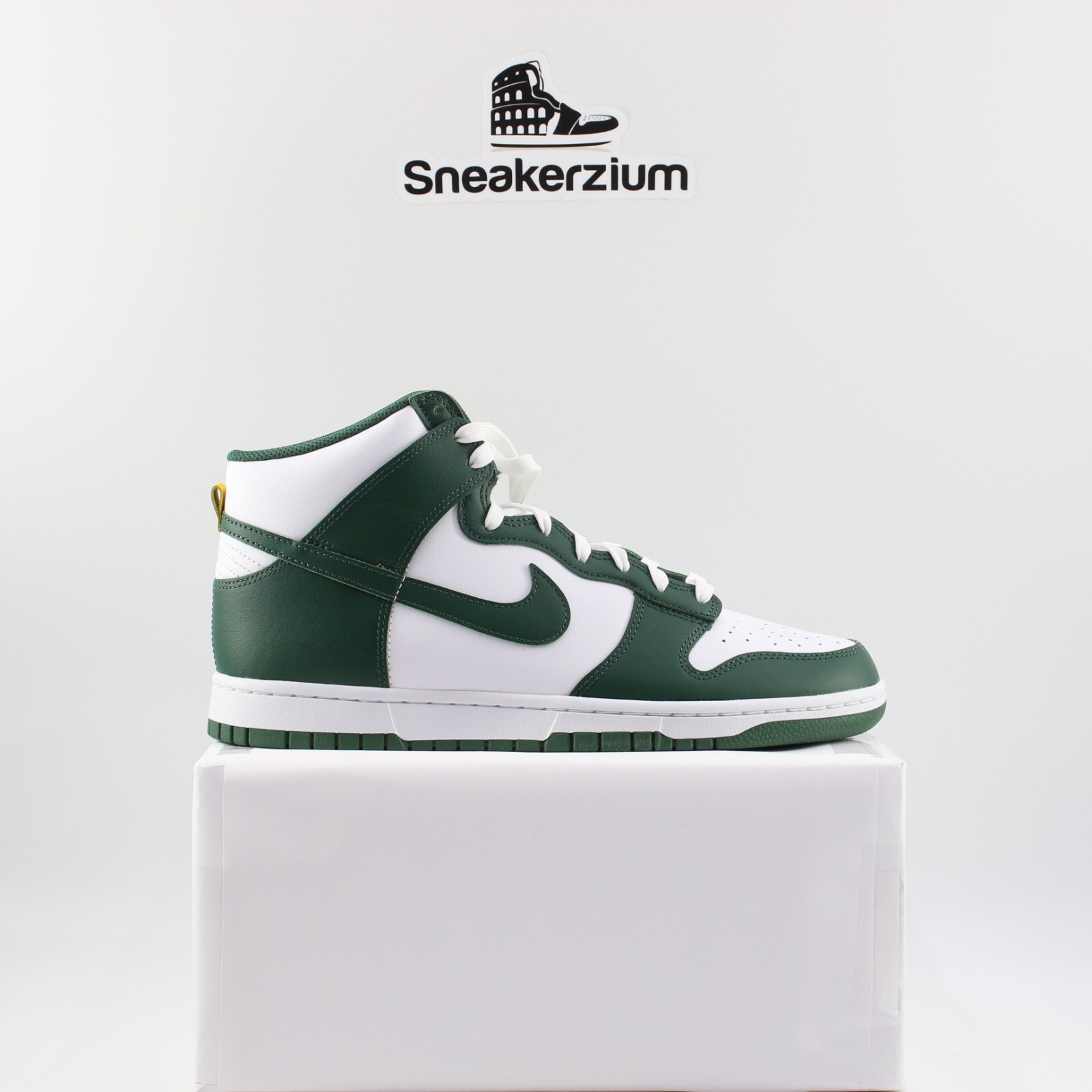 

Nike Dunk High Australia Noble Green White DD1399-300 Мужские новые, Зеленый, Nike Dunk High
